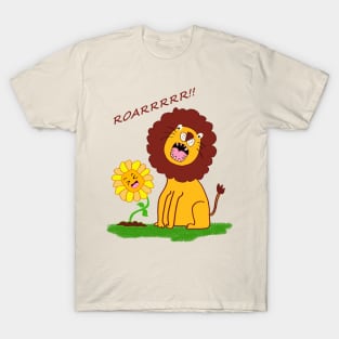 Funny Roaring Tiger T-Shirt